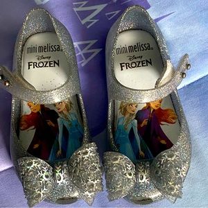 Mini melissa Girl's Mary Jean. Disney Frozen. Size 7